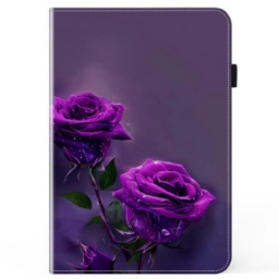 Kotelot iPad Pro 13 (2025) Violetit Ruusut