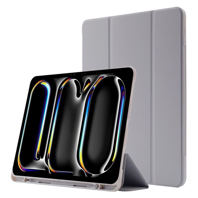 Kuoret iPad Pro 13 (2025) Kolmiosainen Jalusta Ja Kynäteline