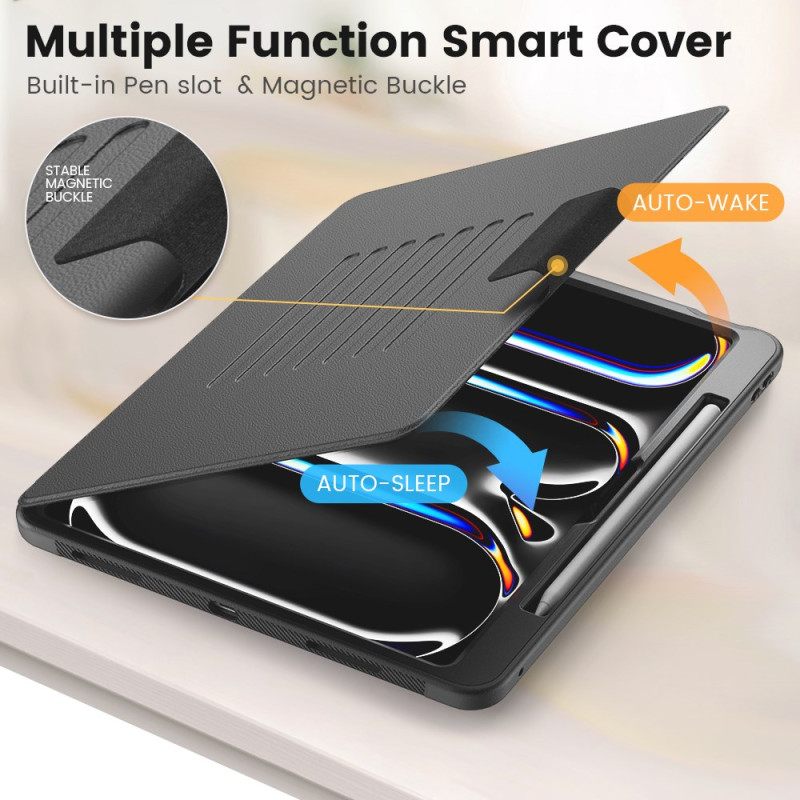 Kuoret iPad Pro 13 (2025) Korttiteline Ja Magneettipidike