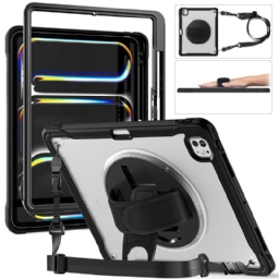 Kuori iPad Pro 13 (2025) Käsihihna Jalusta Ja Olkahihna