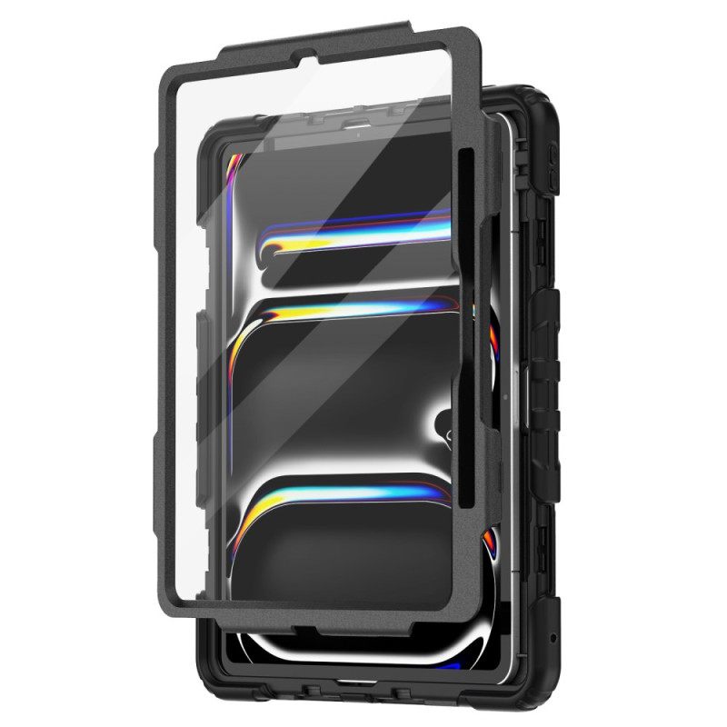 Kuori iPad Pro 13 (2025) Kestävä Näytönsuoja Ja Olkahihna