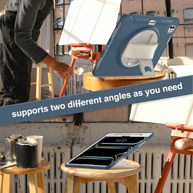 Kuori iPad Pro 13 (2025) Kynän Pidike Ja Jalusta