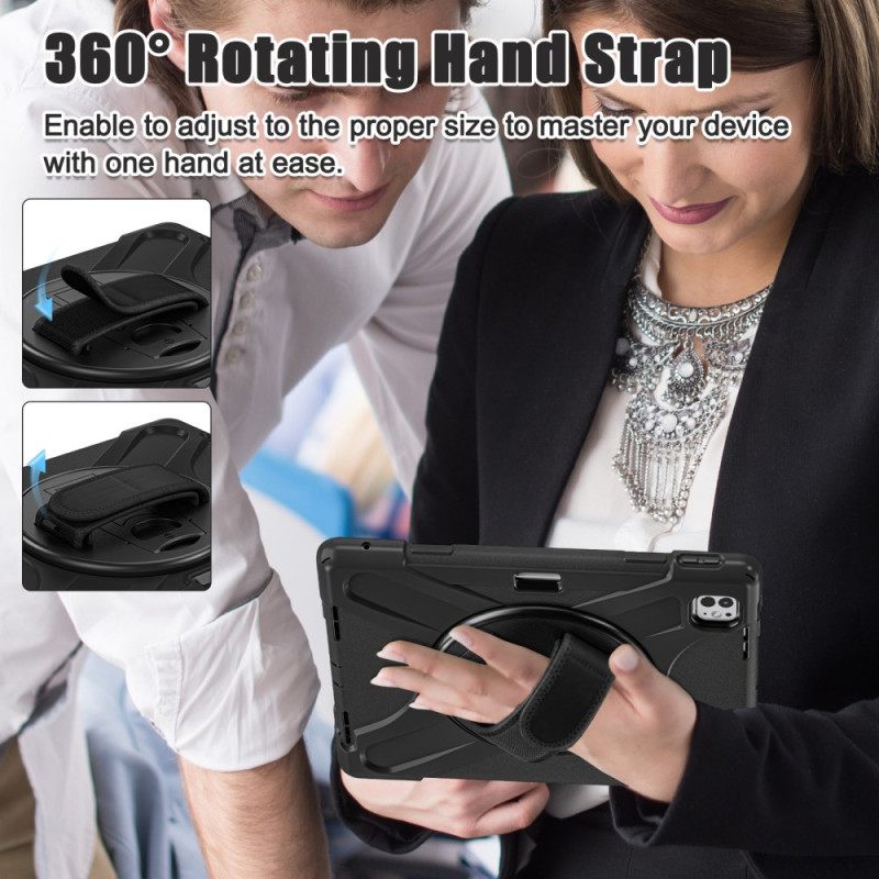 Kuori iPad Pro 13 (2025) Kynän Pidike Ja Olkahihna