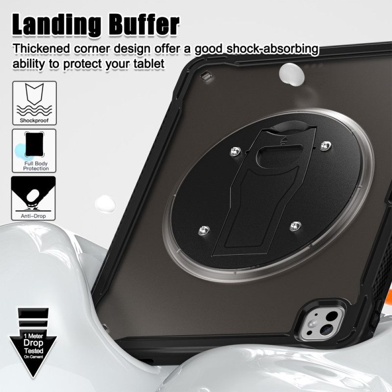 Kuori iPad Pro 13 (2025) Läpikuultava Jalustalla