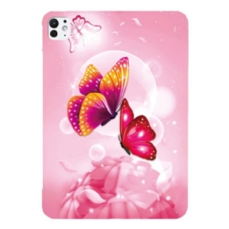 Kuori iPad Pro 13 (2025) Perhosia Ja Ruusuja