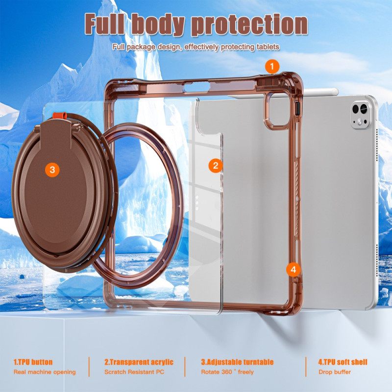 Kuori iPad Pro 13 (2025) Pyörivä Kahva