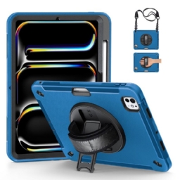 Puhelinkuoret iPad Pro 13 (2025) Tukeva Sormuksenpidike Ja Olkahihna