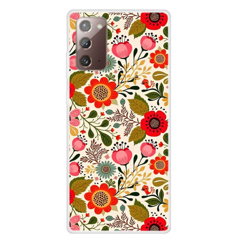 Case Samsung Galaxy Note 20 Floral Tapestry