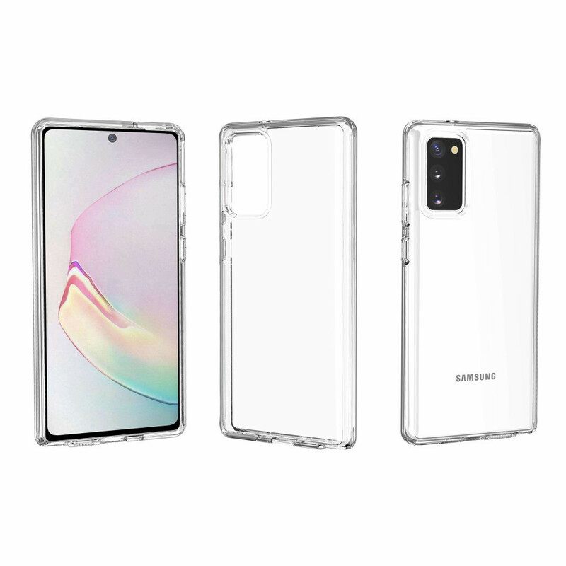 Kuori Samsung Galaxy Note 20 Läpinäkyvä Värillinen