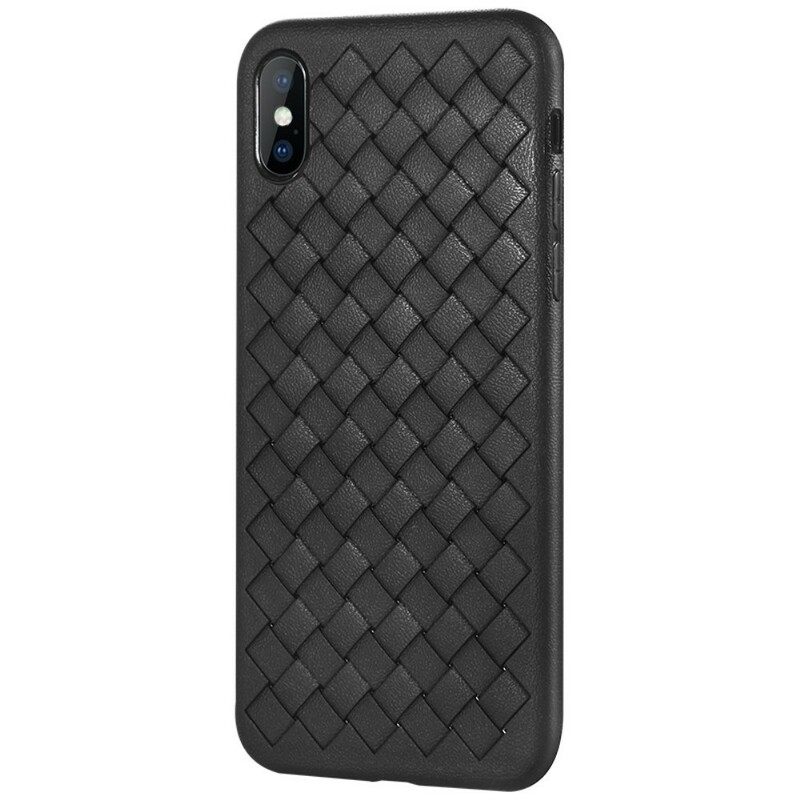 Kuori iPhone X / XS Punottu
