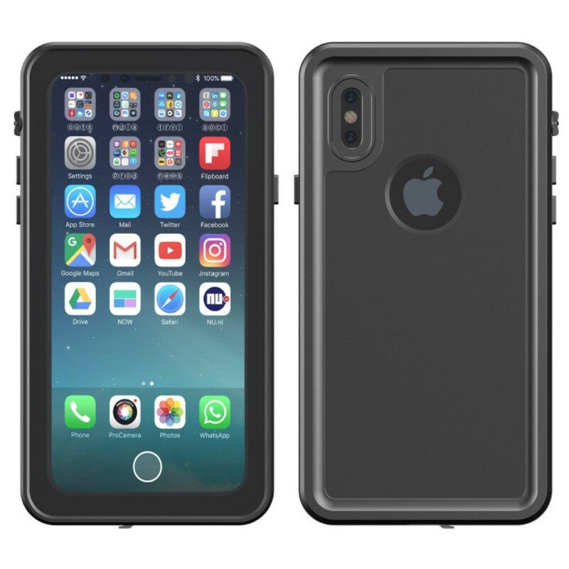 Kuori iPhone X / XS Vedenkestävä Redpepper