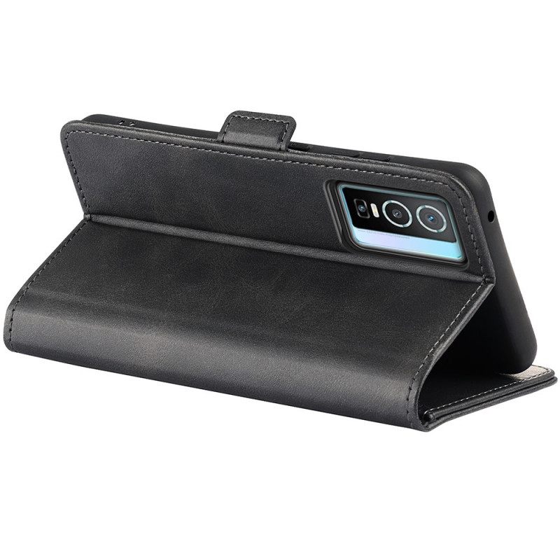 Nahkakotelo Vivo Y76 5G Kotelot Flip Plus Double Flap