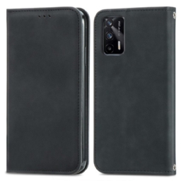 Puhelinkuoret Realme GT 5G Kotelot Flip Skin-touch Design