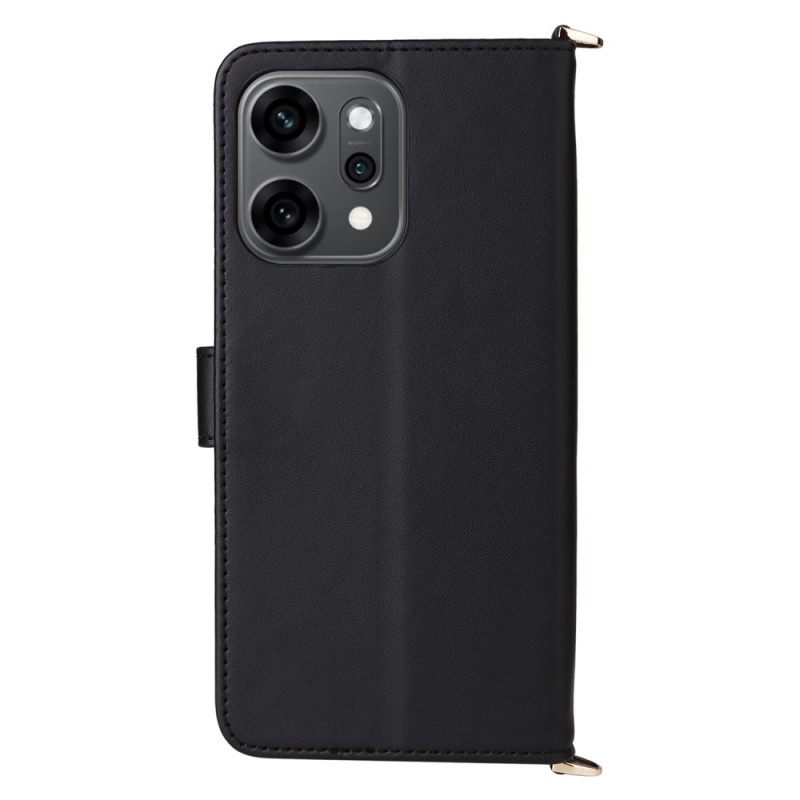 Kotelot Oppo Reno 14 Pro 5g Tikattu Hihna Ja Rannehihna