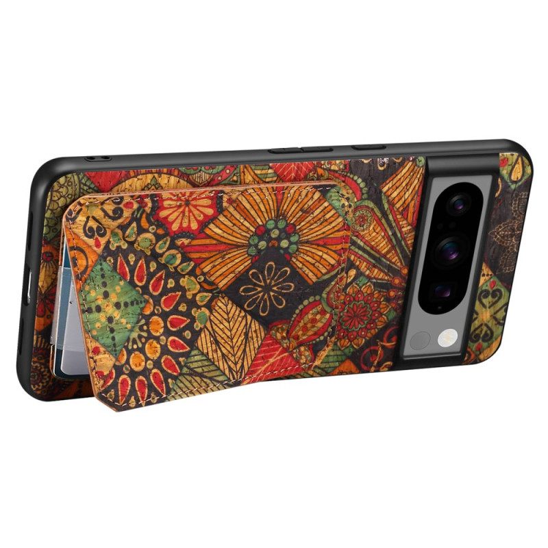 Kuori Google Pixel 8a Integroitu Korttipidikkeen Tuki