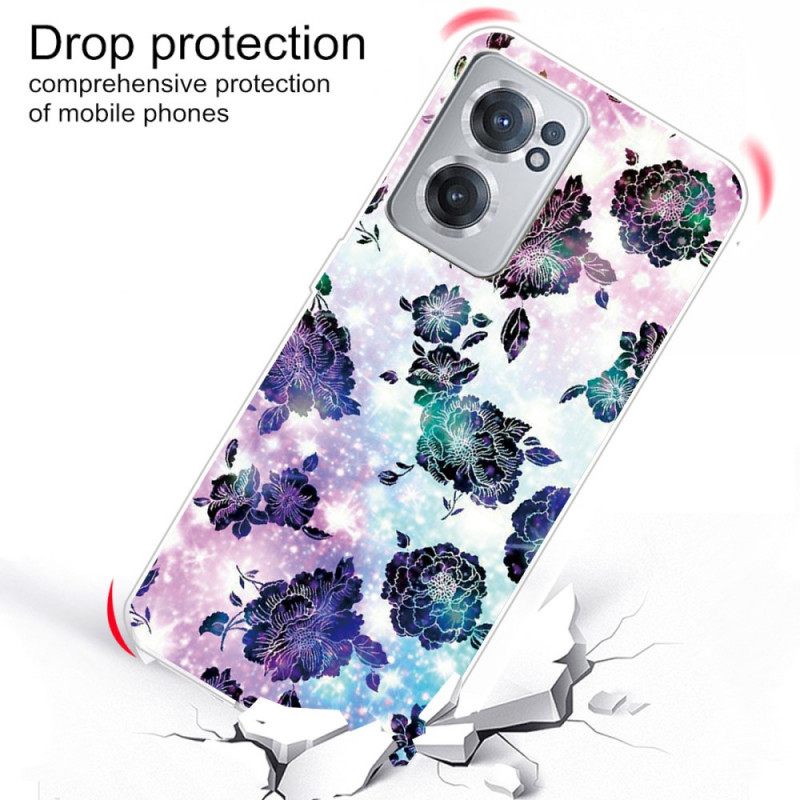 Case OnePlus Nord CE 2 5G Lentävät Kukat