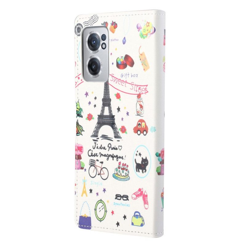 Kotelot OnePlus Nord CE 2 5G Paris Rakastunut