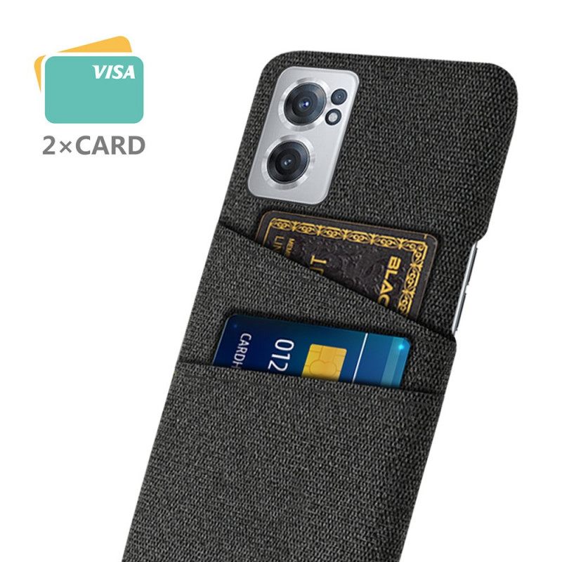 Kuori OnePlus Nord CE 2 5G Kudottu Korttikotelo