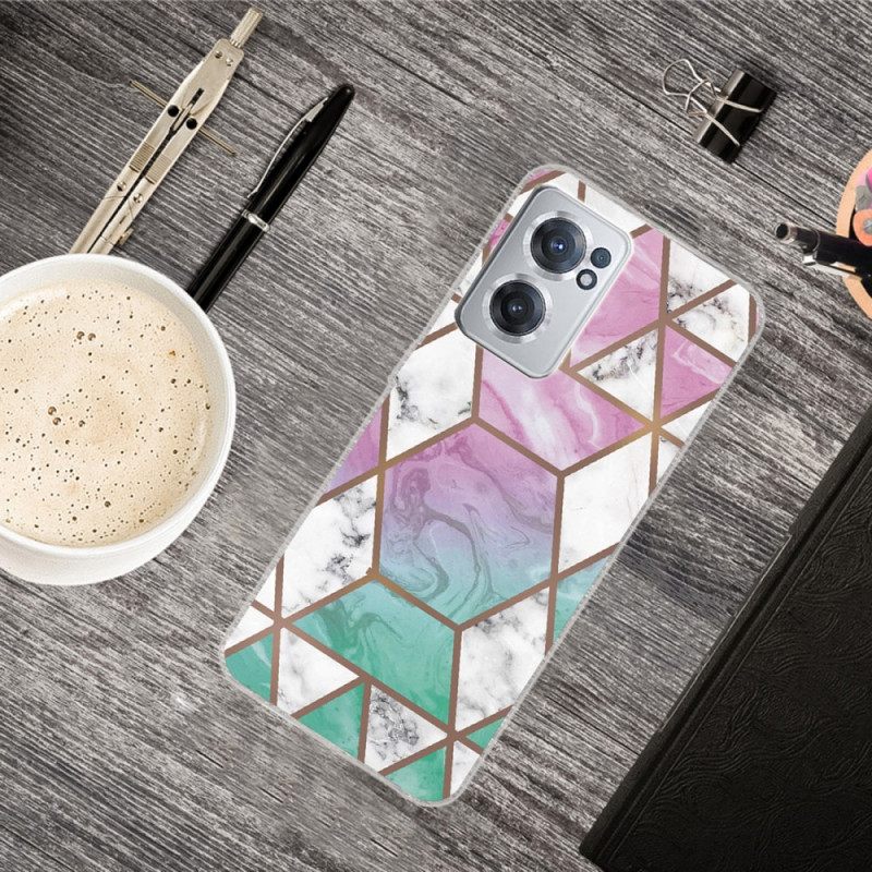 Kuori OnePlus Nord CE 2 5G Kuusikulmiot Ja Kolmiot