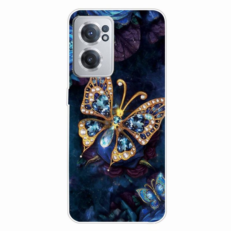 Kuori OnePlus Nord CE 2 5G Luminous Butterfly