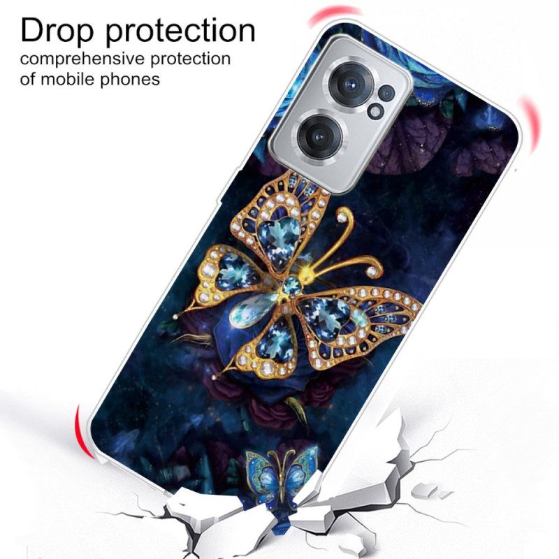 Kuori OnePlus Nord CE 2 5G Luminous Butterfly