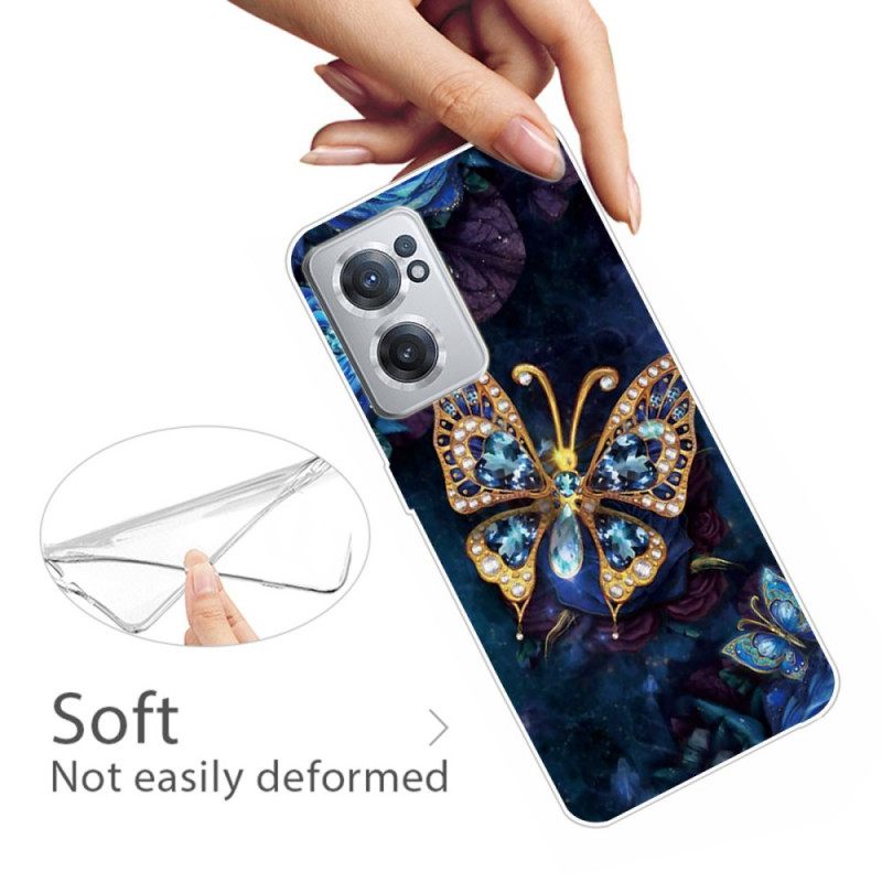 Kuori OnePlus Nord CE 2 5G Luminous Butterfly