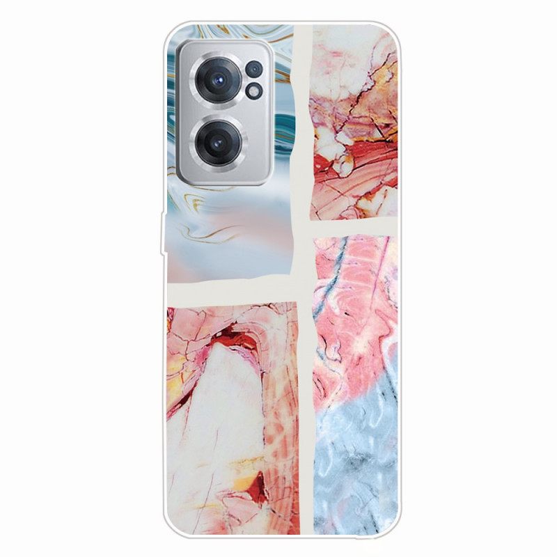 Kuori OnePlus Nord CE 2 5G Marble Suorakulmiot