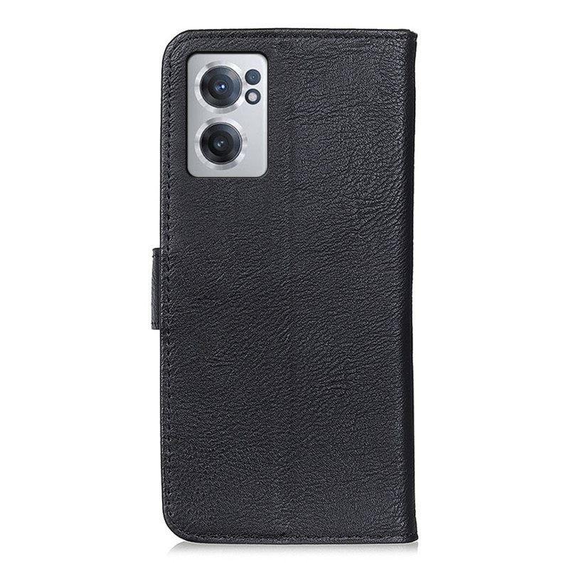Nahkakotelo OnePlus Nord CE 2 5G Keinonahka Kazneh