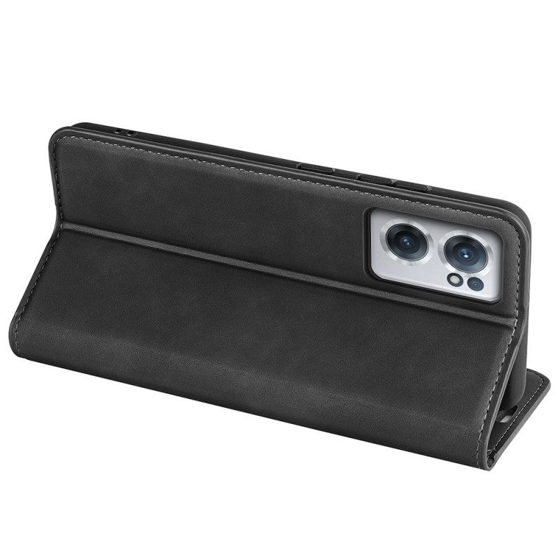 Puhelinkuoret OnePlus Nord CE 2 5G Kotelot Flip Silk Touch