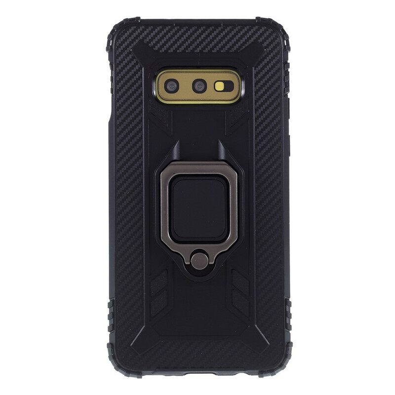 Case Samsung Galaxy S10e Rengas Ja Hiilikuitu