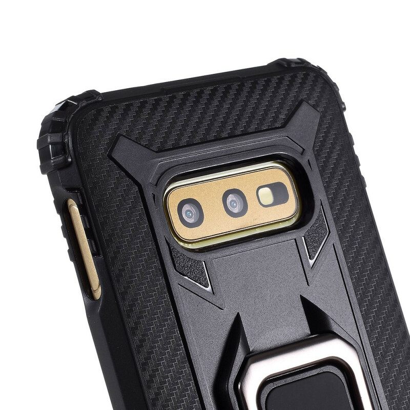 Case Samsung Galaxy S10e Rengas Ja Hiilikuitu