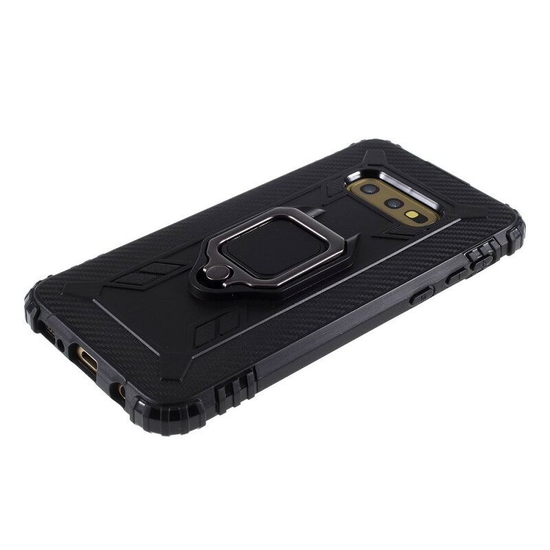 Case Samsung Galaxy S10e Rengas Ja Hiilikuitu