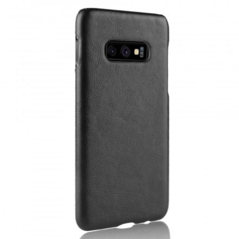 Kuori Samsung Galaxy S10e Litchin Nahkaefekti