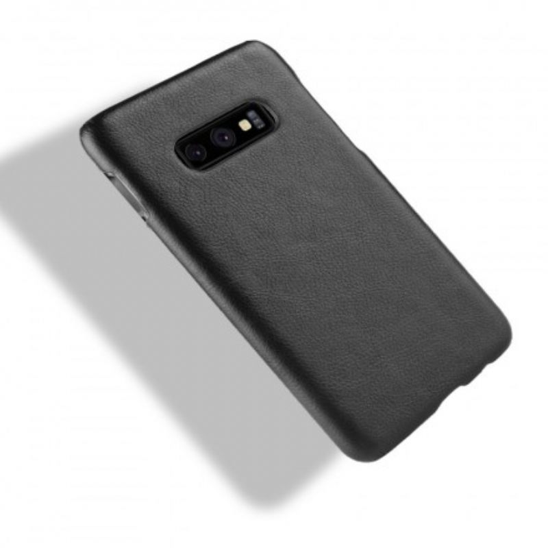 Kuori Samsung Galaxy S10e Litchin Nahkaefekti