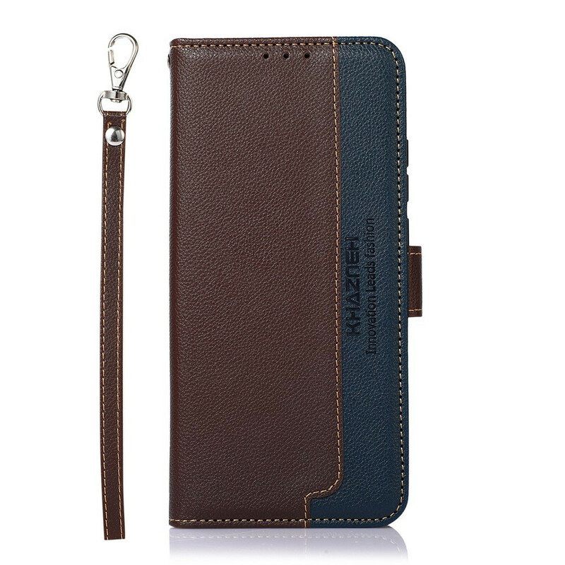 Kotelot Poco M3 Pro 5G Litsityylinen Rfid