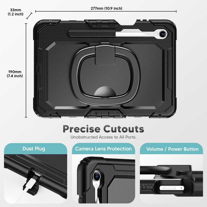 Case Samsung Galaxy Tab S11 Puhelinkuoret Erittäin Kestävä Renkaalla