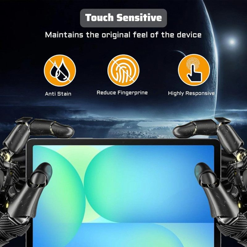 Case Samsung Galaxy Tab S11 Puhelinkuoret Läpinäkyvä Karkaistulla Lasisella Näytönsuojalla