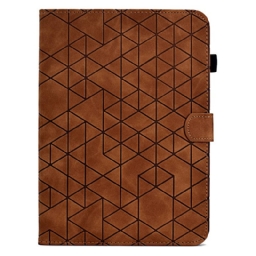 Kotelot Samsung Galaxy Tab S11 Mokkanahkaefekti Geometrinen Kuvio