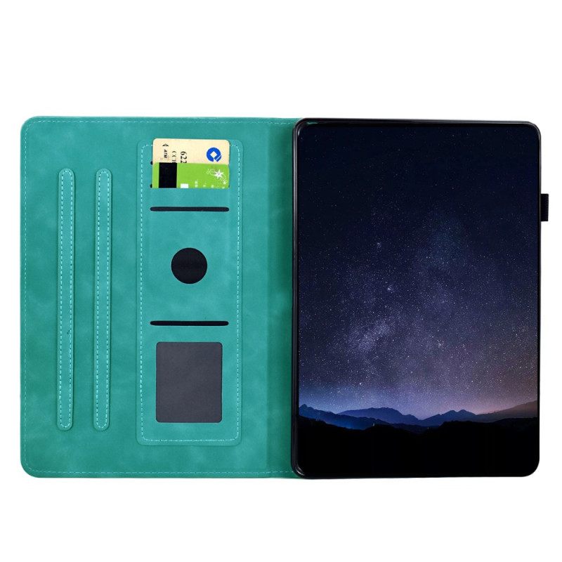 Kotelot Samsung Galaxy Tab S11 Mokkanahkaefekti Mandala Suojakuori