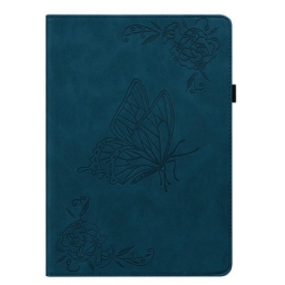 Kotelot Samsung Galaxy Tab S11 Mokkanahkaefekti Perhonen