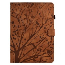 Kotelot Samsung Galaxy Tab S11 Mokkanahkainen Oksakuvio