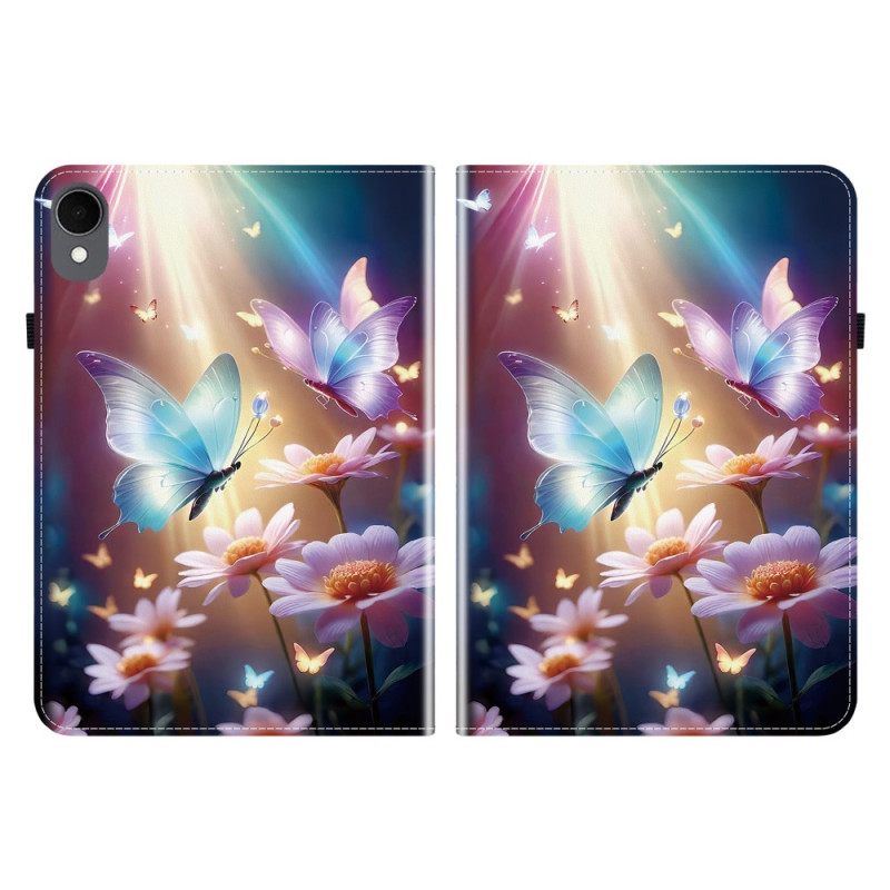 Kotelot Samsung Galaxy Tab S11 Perhosia Valossa