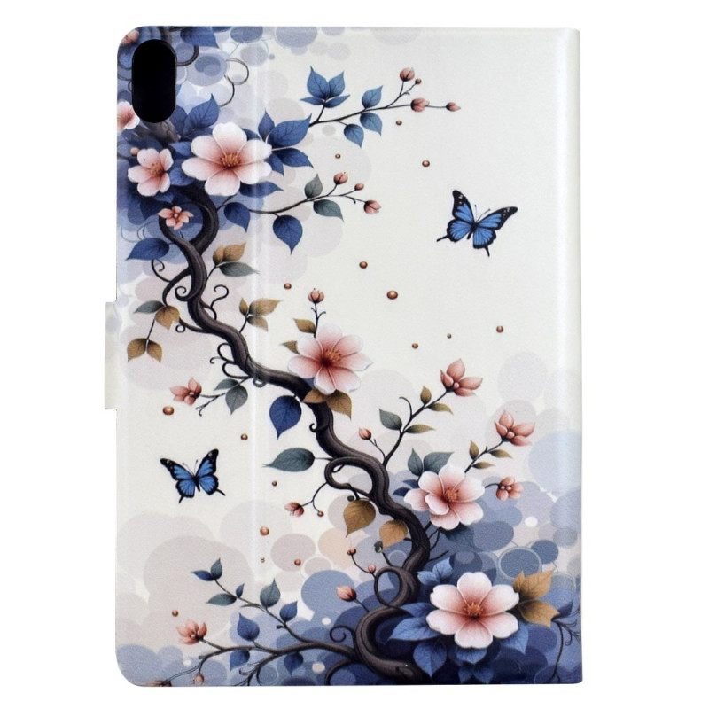 Kotelot Samsung Galaxy Tab S11 Puhelinkuoret Kukkia Ja Perhosia
