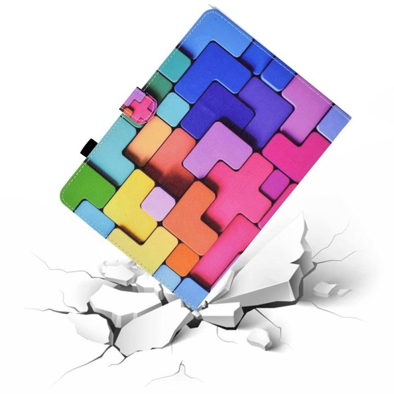 Kotelot Samsung Galaxy Tab S11 Värillisiä Neliöitä Suojakuori