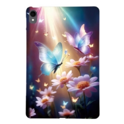 Kuori Samsung Galaxy Tab S11 Perhosia Valossa