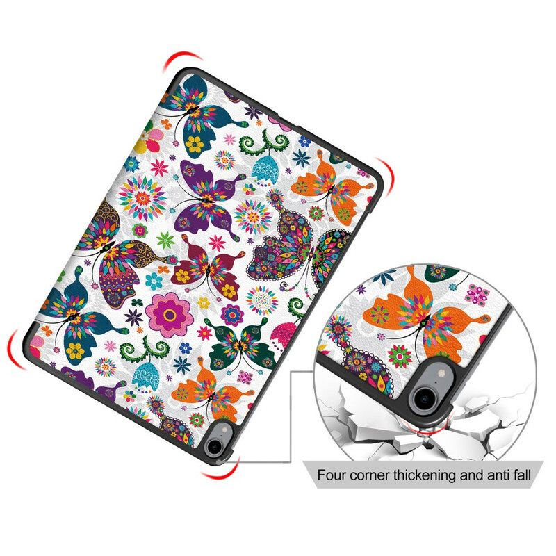 Puhelinkuoret iPad Air (2022) Retro Butterflies