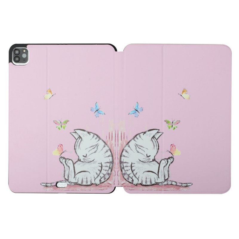 Puhelinkuoret iPad Air (2022) Two Fold Kitten