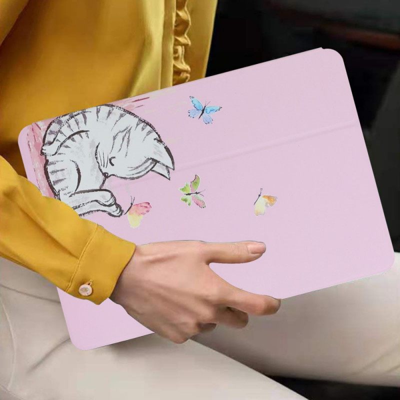 Puhelinkuoret iPad Air (2022) Two Fold Kitten