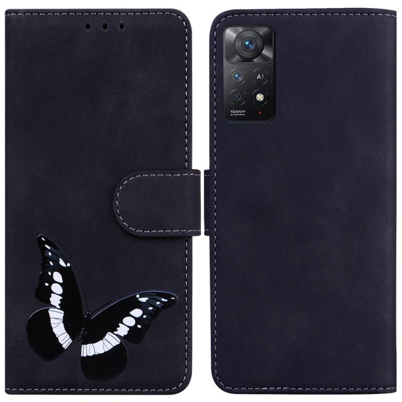 Kotelot Xiaomi Redmi Note 11 Pro 4G / 5G Skin-touch Butterfly