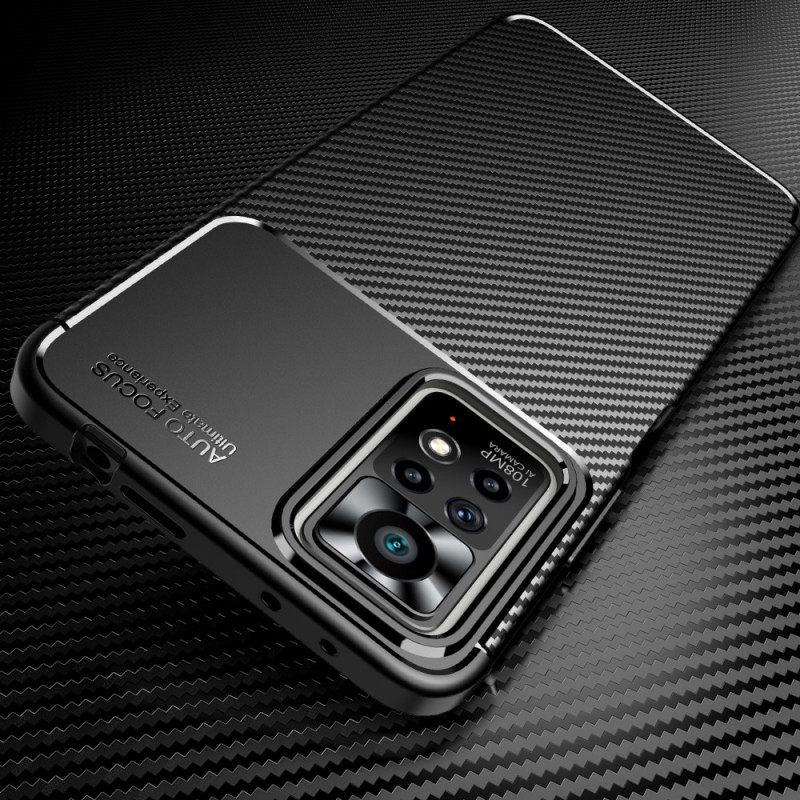 Kuori Xiaomi Redmi Note 11 Pro 4G / 5G Joustava Hiilikuitu